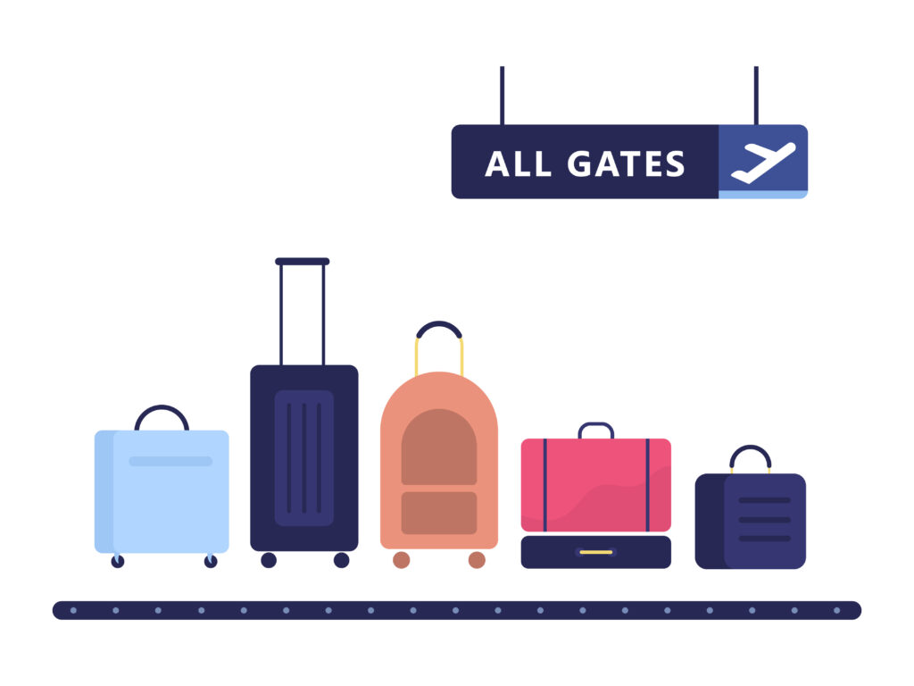 baggages at airport