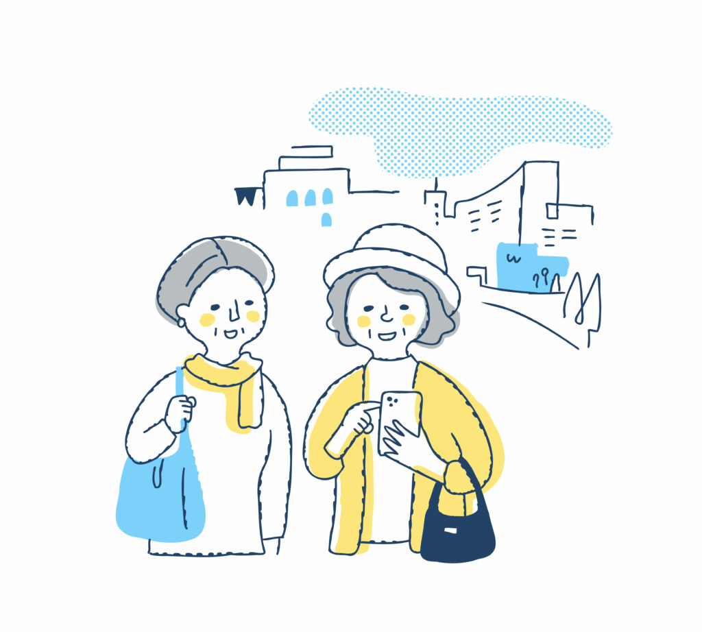 旅するシニア
