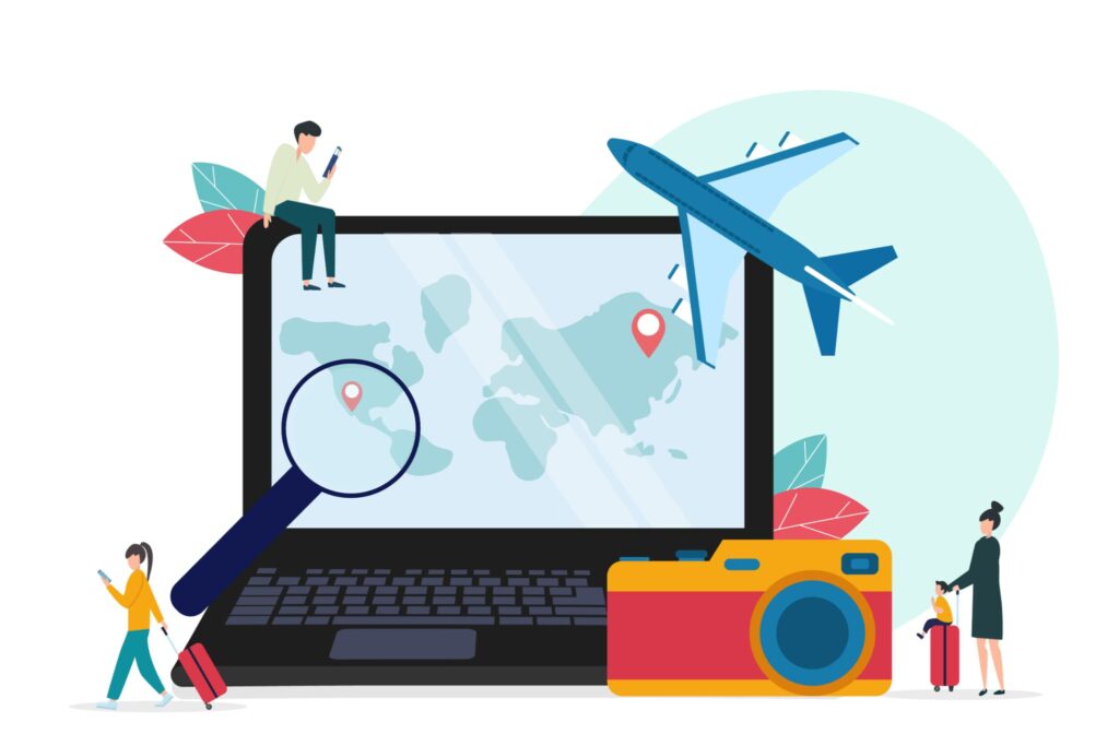 旅の航空券予約検索